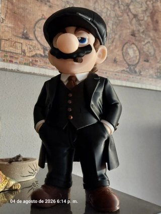 Figura Mario Bros Peaky Blinders Impresa 3D