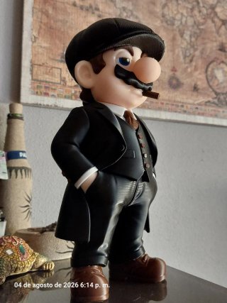 Figura Mario Bros Peaky Blinders Impresa 3D