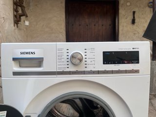 Lavadora Siemens Inteligente