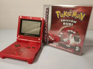 2 Game Boy Advance SP + Pokémon Rubí y Zafiro