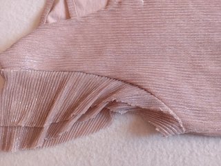 Blusa rosa dorada talla única