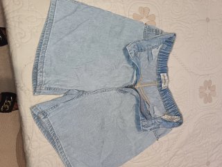Shorts vaqueros Stradivarius