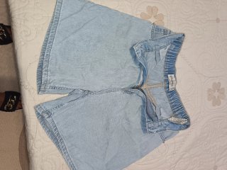 Shorts vaqueros Stradivarius