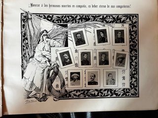 Álbum-Escalafón Cuerpo Sanidad Militar 1900 fotos