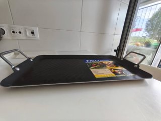 Plancha Grill EKCO Aluminio Nueva