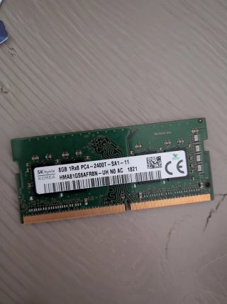 3x RAM 8GB DDR4 Samsung SK hynix
