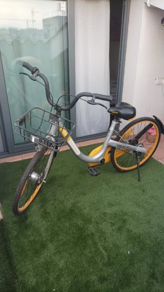 Bicicleta OBIKE para compartir