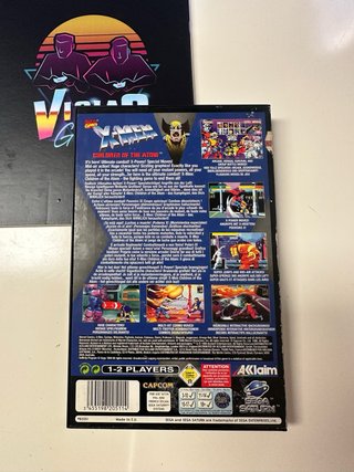 X-Men Children of the Atom Sega Saturn