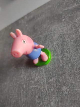 Figura George Pig con Sello Dinosaurio