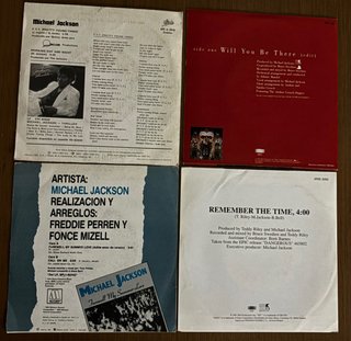 7 vinilos single Michael Jackson 7”