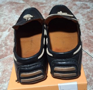 Mocasines Nauticos Negros Zara de Hombre Talla 44