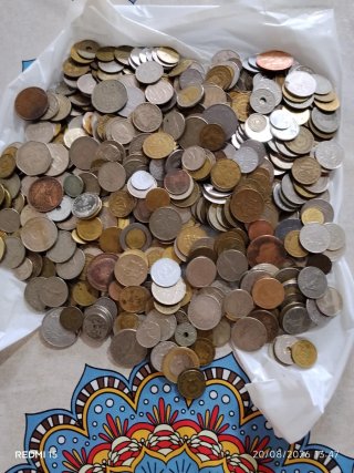 Lote Monedas Mundo Variadas