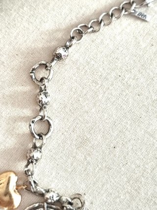Zara Collar Maxi Charms Medallones Grabados