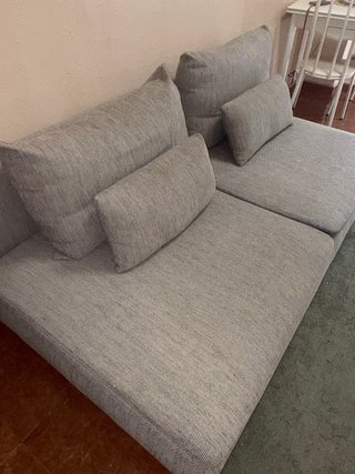 SÖDERHAMN Divano a 3 posti, Viarp beige-grigio