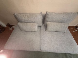 SÖDERHAMN Divano a 3 posti, Viarp beige-grigio