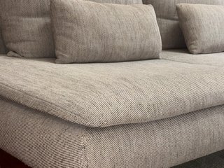 SÖDERHAMN Divano a 3 posti, Viarp beige-grigio