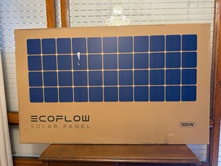 2 Paneles Solares EcoFlow 100W