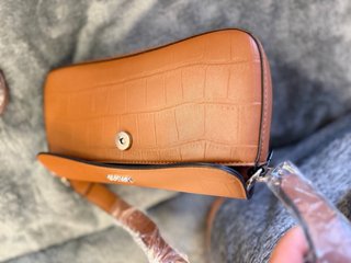 Borsa Labelrose fashion bag Marrone Coccodrillo