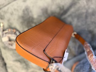 Borsa Labelrose fashion bag Marrone Coccodrillo