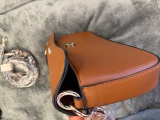 Borsa Labelrose fashion bag Marrone Coccodrillo