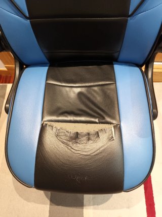 Silla Gaming Xtreme GP Azul y Negra