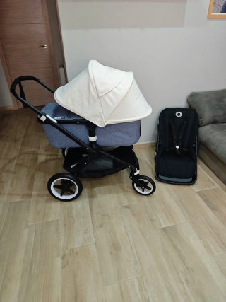 Bugaboo Fox Negro y Marfil