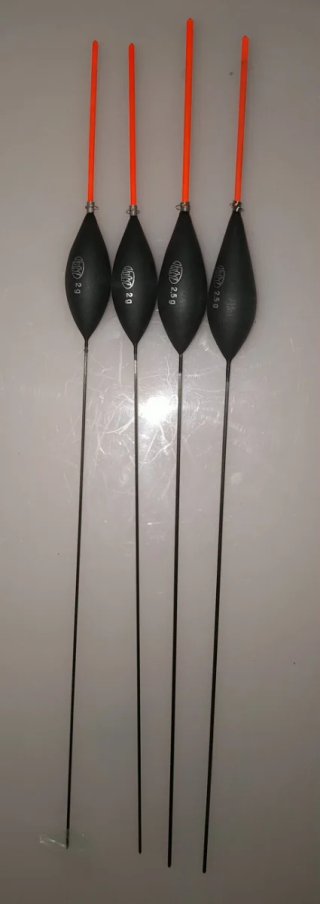 Conjunto de 24 flotadores pesca marca HTF