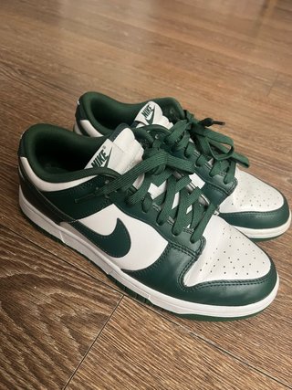 Nike Dunk Low Retro Verdes y Blancas