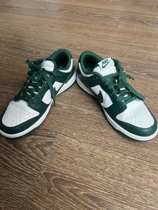 Nike Dunk Low Retro Verdes y Blancas