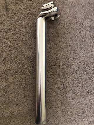 Tija MTB Vintage 31,6mm Plata