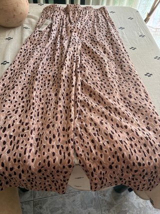 Pantalón de pinzas Anthropologie estampado