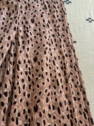 Pantalón de pinzas Anthropologie estampado
