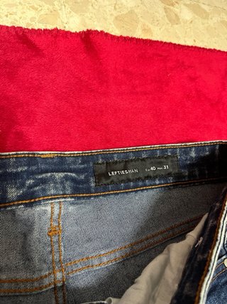 Vaqueros Lefties Hombre Azul Oscuro