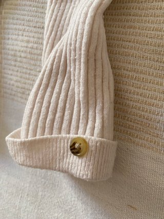 Pantalón bebé canalé Corte Inglés