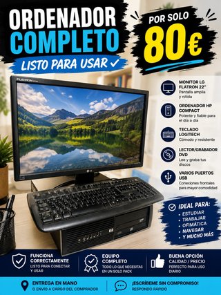 Computer HP Completo 80€