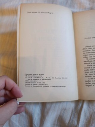 2 Libros de "Las novelas de Maigret"