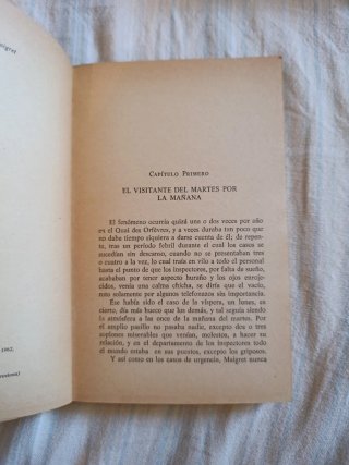 2 Libros de "Las novelas de Maigret"
