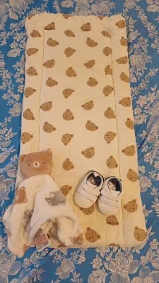 Colchoneta para carrito de bebé con ositos