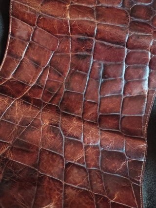 Cartera Piel Cocodrilo del Nilo