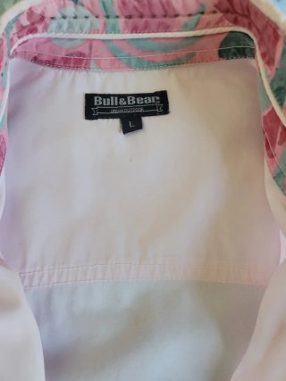 Camicia rosa maniche corte Bull & Bear