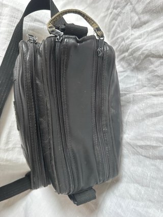 Borsa a tracolla in pelle Optex per fotocamera