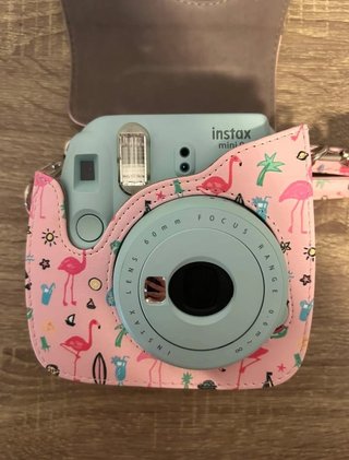 Fujifilm Instax Mini 9 + Custodia Azzurra