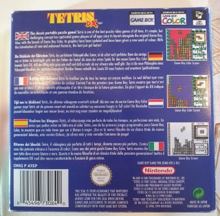 Caja Tetris DX Game Boy Color Nintendo