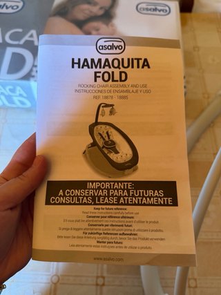 Hamaca bebé Asalvo