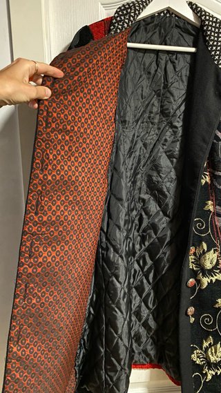 Abrigo Vintage Talla S 36