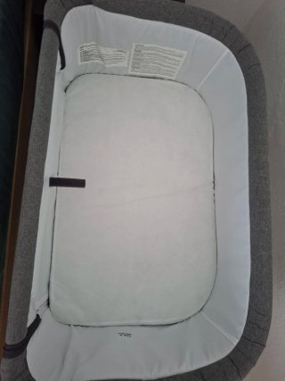 Cuna de bebé colecho gris Kinderkraft
