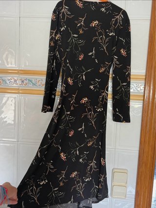 Vestido kimono estampado