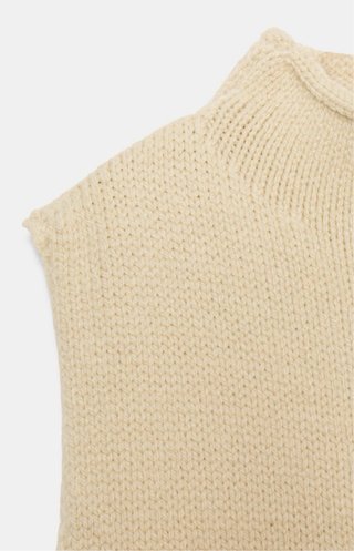 Chaleco Zara punto nuevo