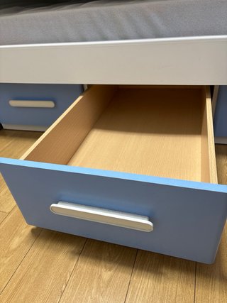 Cama nido 90cm con cajones