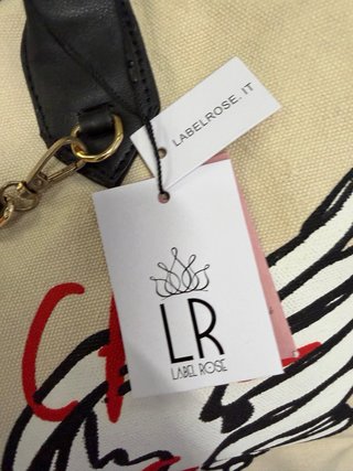 Borsa mare Labelrose Tropical Vibes in tela
